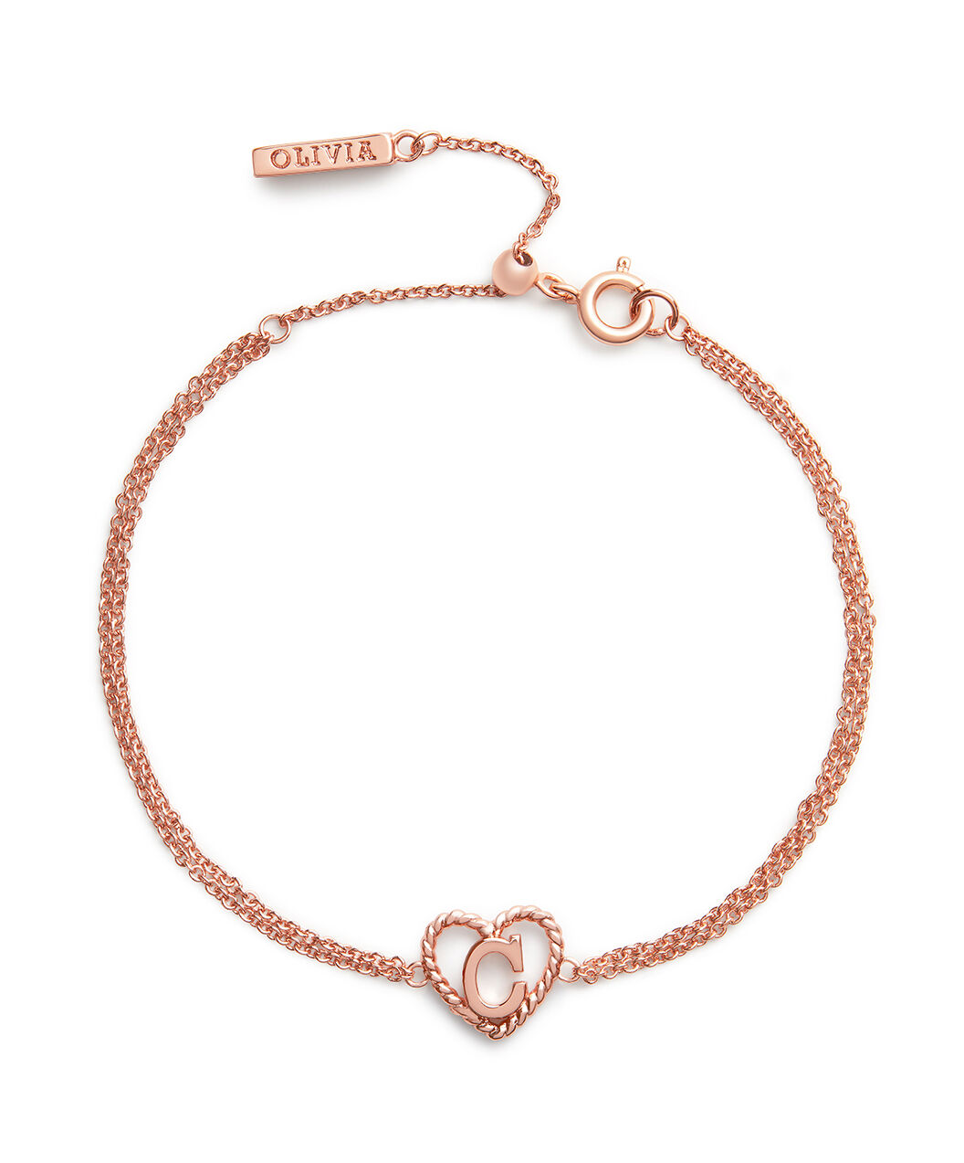 Olivia burton initial necklace shop