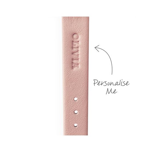 Painterly Prints Big Dial Dusty Pink & Rose Gold