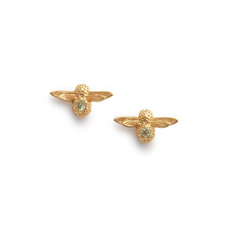 Celebration Stones Celebration Bee Studs Gold & Peridot (August)