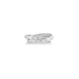 The Classics Interlink Ring Silver S