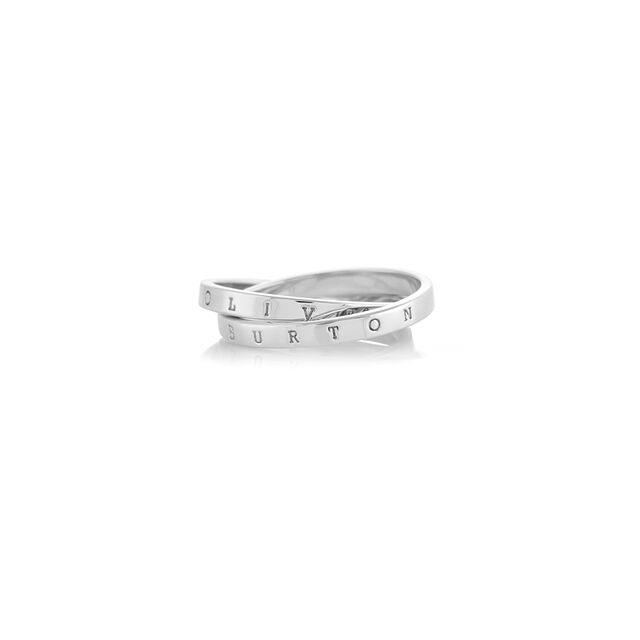 The Classics Interlink Ring Silver S