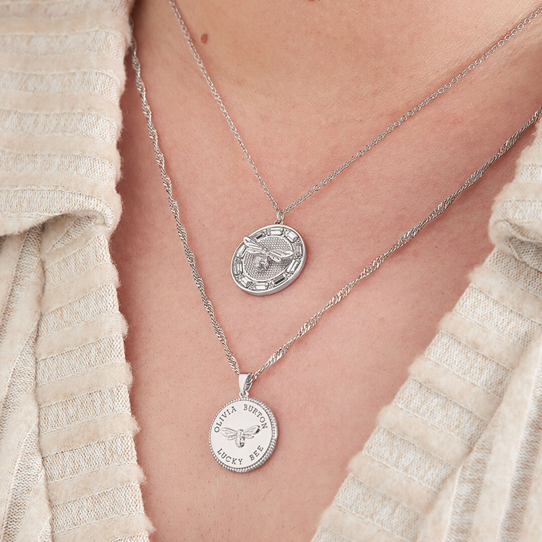 Olivia burton store 3d bee necklace