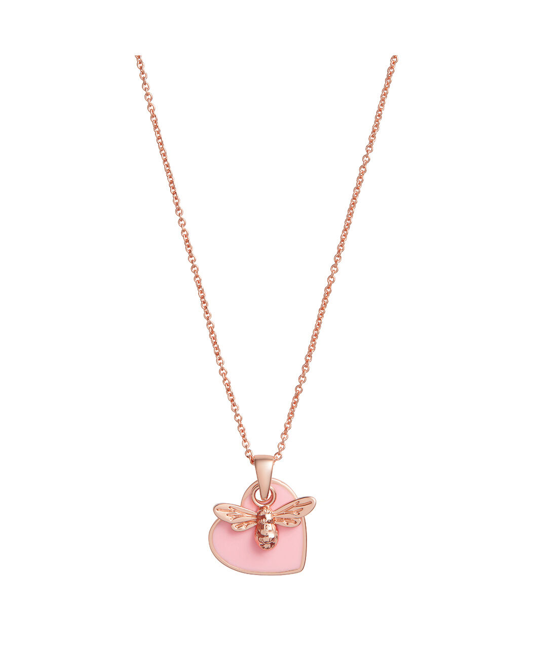 my Heart Necklace Pink 
