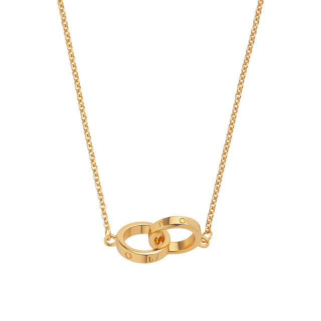 Gold Interlink Necklace