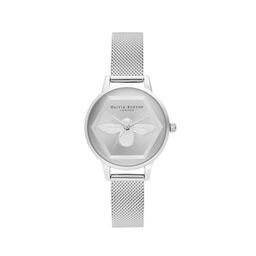 Charity Bee Watch Silver Mesh