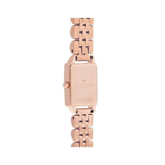 Bee Hive White Mother of Pearl & Rose Gold