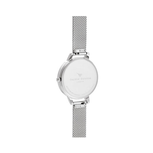Under The Sea Silver Boucle Mesh