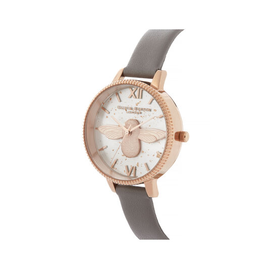 Celestial 3D Bee Demi Dial Watch