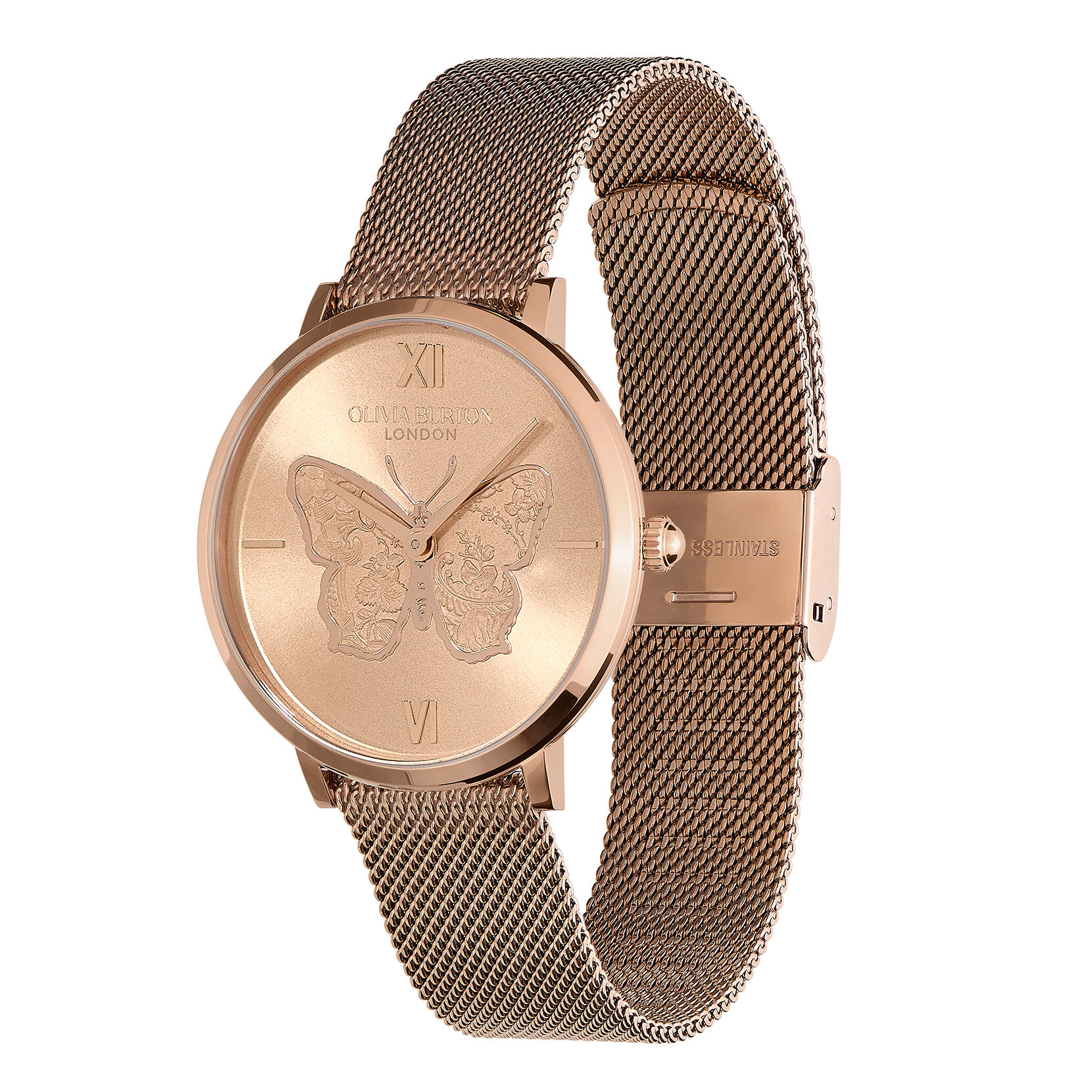 Olivia burton 3d butterfly watch online