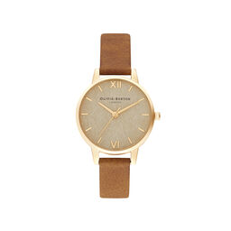 Woven Dial  Honey Tan & Pale Gold