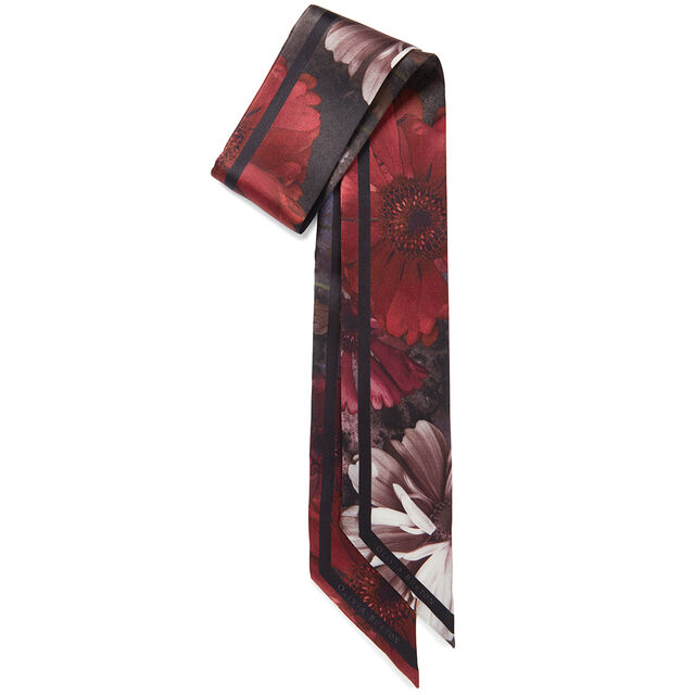 Celestial Floral Skinny Scarf