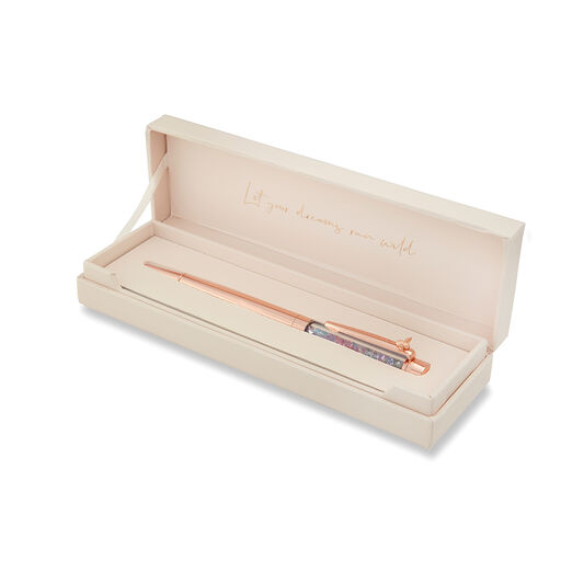 Rainbow Bee Pen Rose Gold