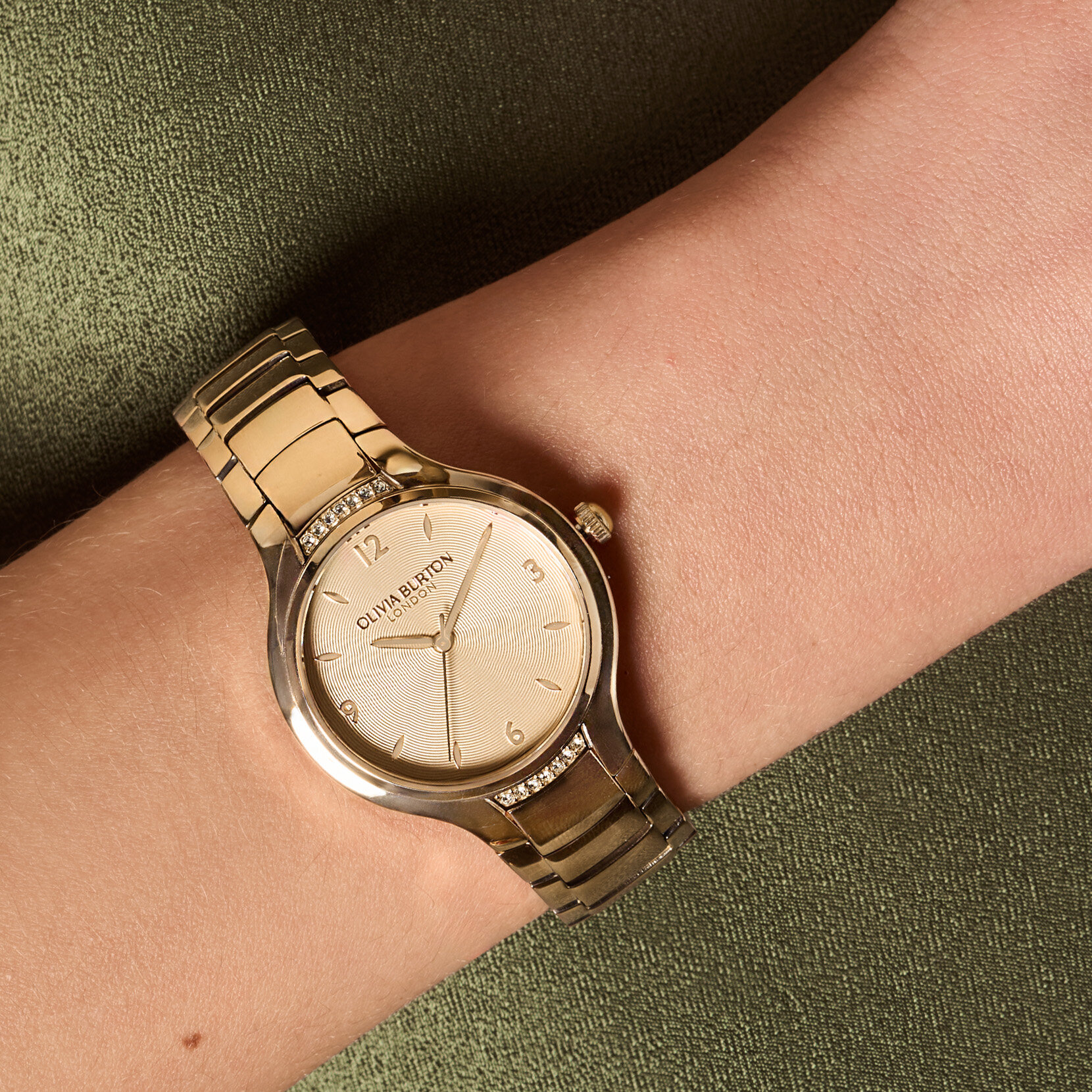 34mm Lea Rose Gold Bracelet Watch