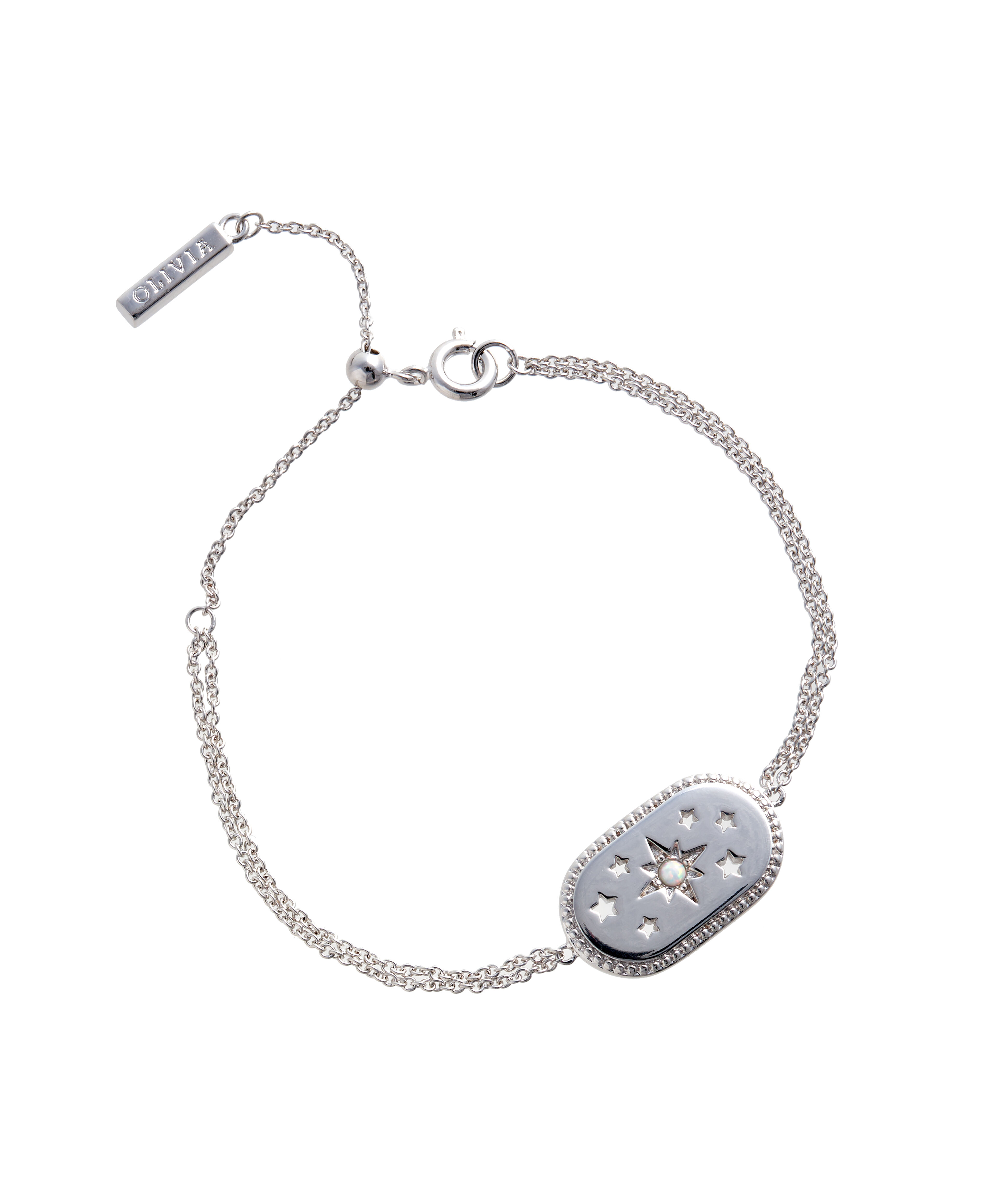 Olivia burton double on sale ring chain bracelet