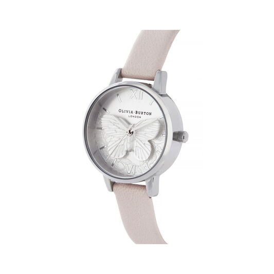 Lace Detail Midi Dial Watch