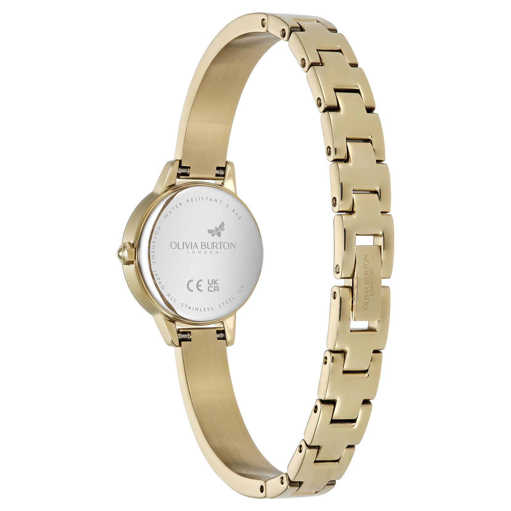 23mm Mini Forest Green & Gold Bangle Watch