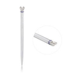 Bunny Ears Pen Silver