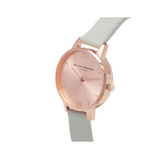 Midi Dial gray And Rose Gold Watch