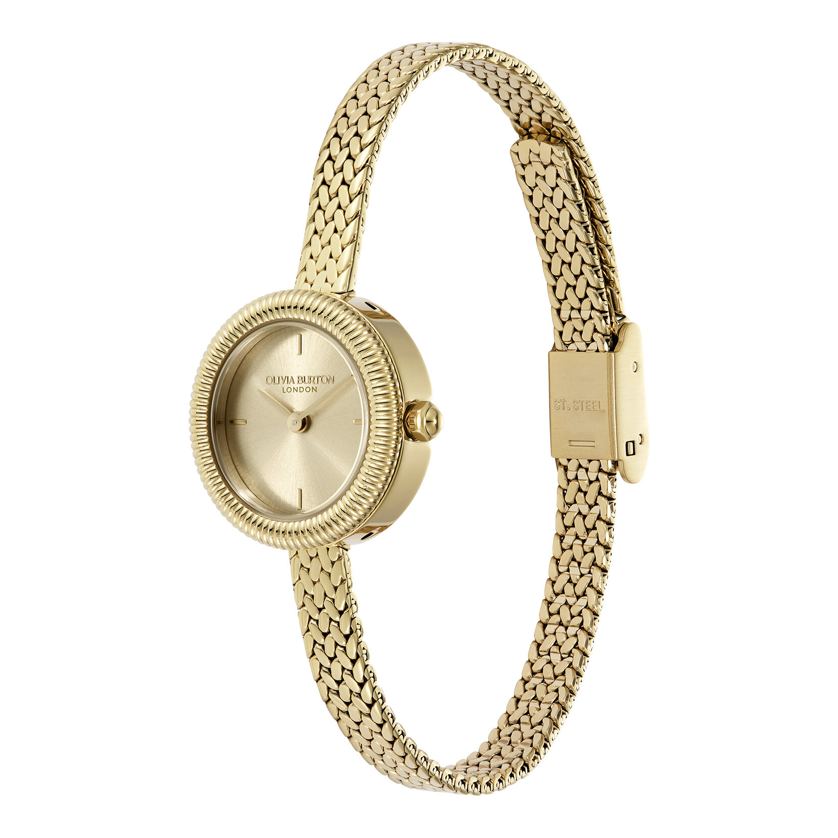 20mm Finery Gold Mesh Watch
