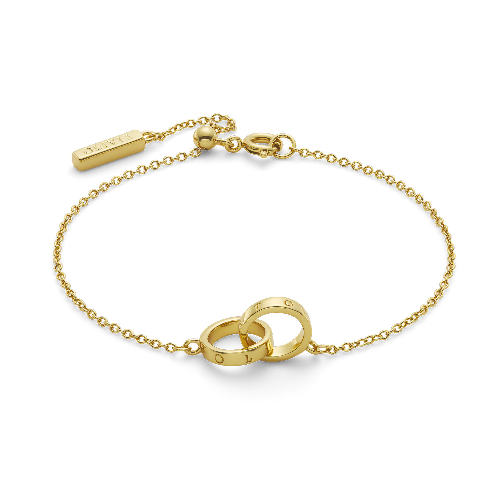 Gold Interlink Bracelet