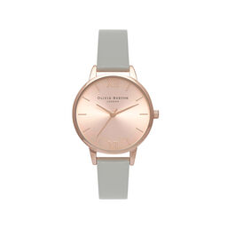 Midi Dial gray And Rose Gold Watch