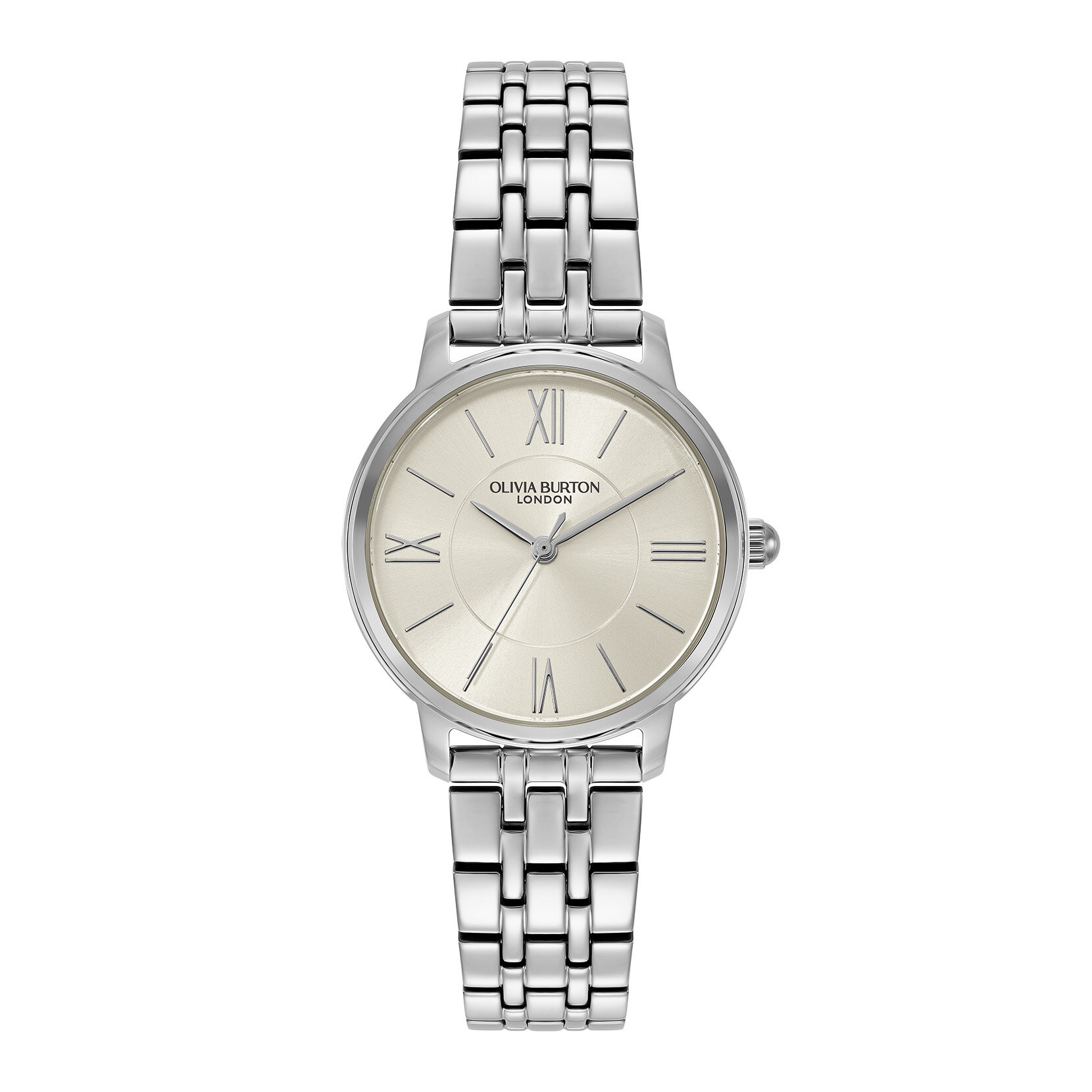 30mm Westbourne White & Silver Bracelet Watch