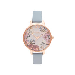 British Blooms Chalk Blue & Rose Gold 