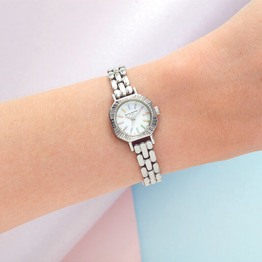 Rainbow Silver Bracelet