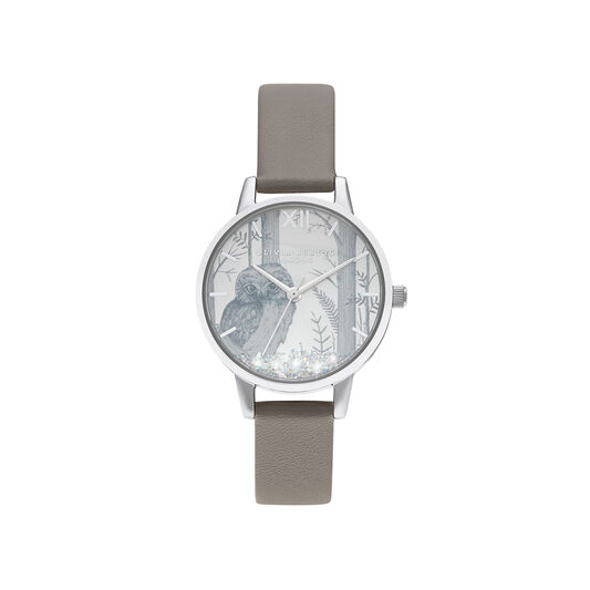 Snow Globe Vegan London Gray & Silver
