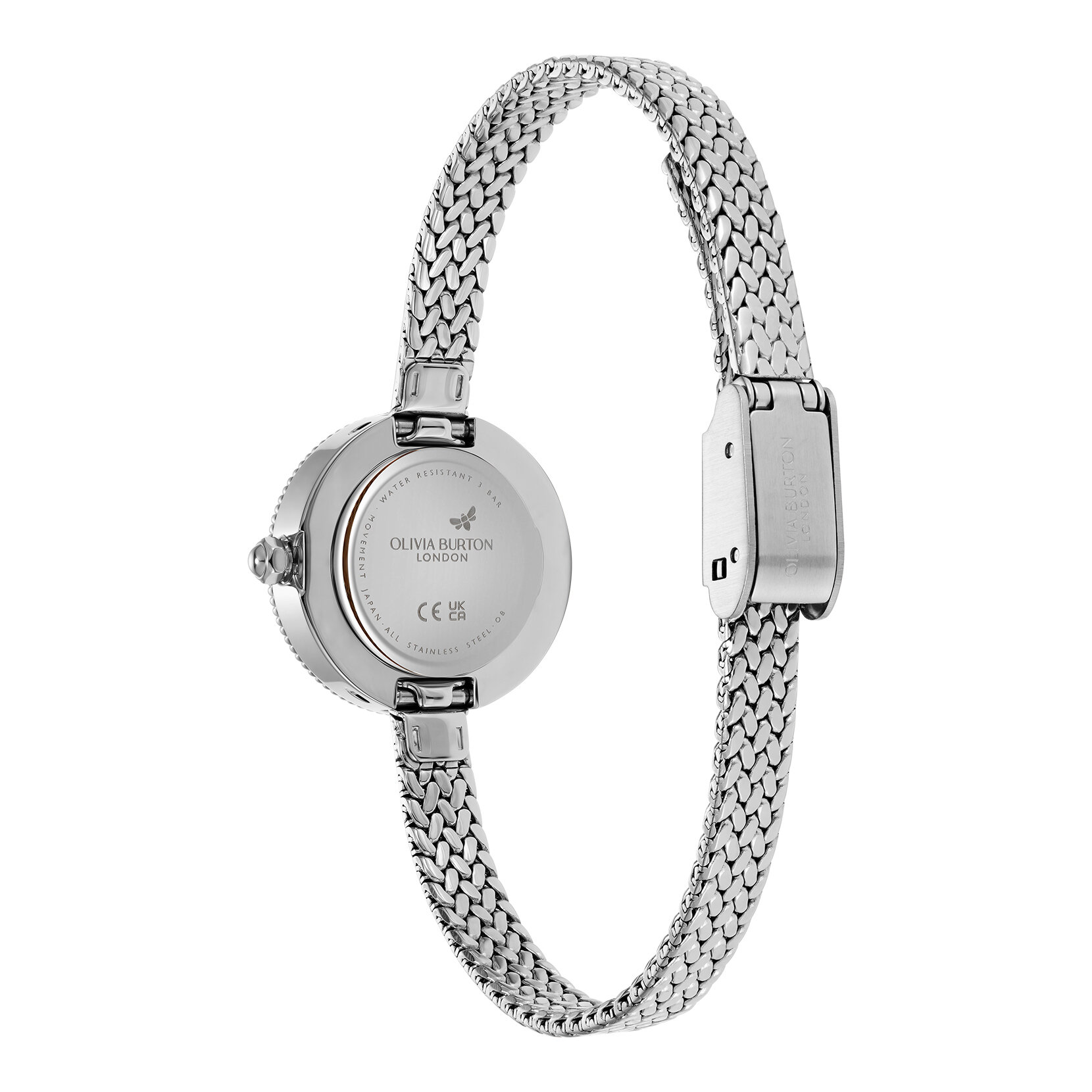 20mm Finery Silver Mesh Watch