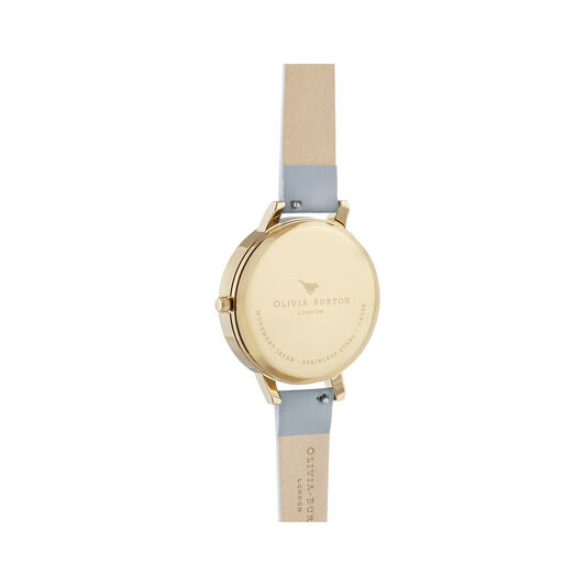 Big Dial Chalk Blue & Gold