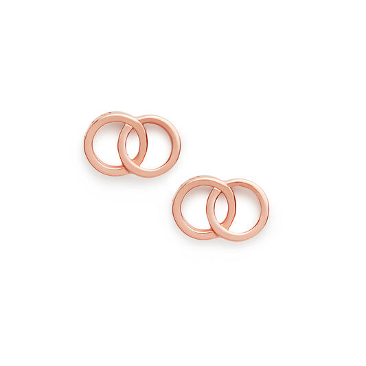 The Classics Interlink Earrings Rose Gold