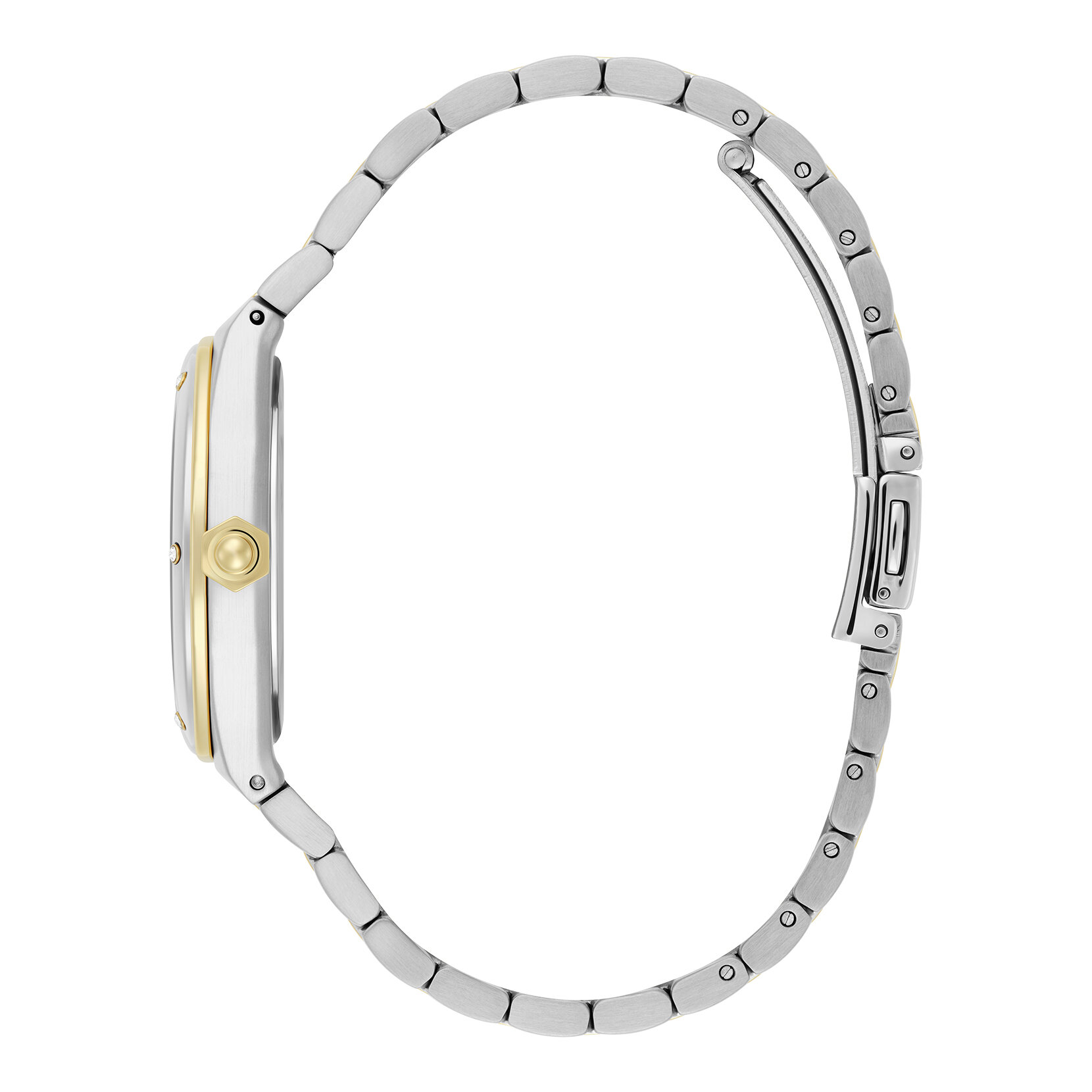 33mm Hexa Gold & Two Tone Bracelet Watch
