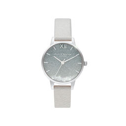 Wishing Watch, Glitter, Gray & Silver Watch