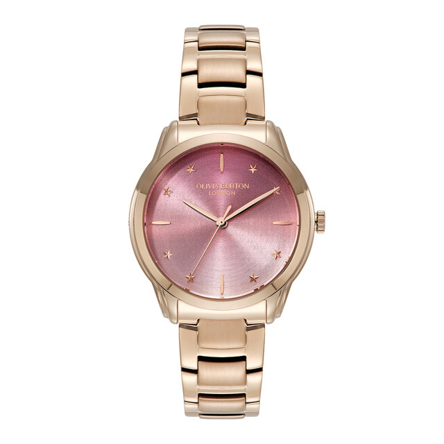 36mm Colourwave Pink Ombre & Rose Gold Bracelet Watch