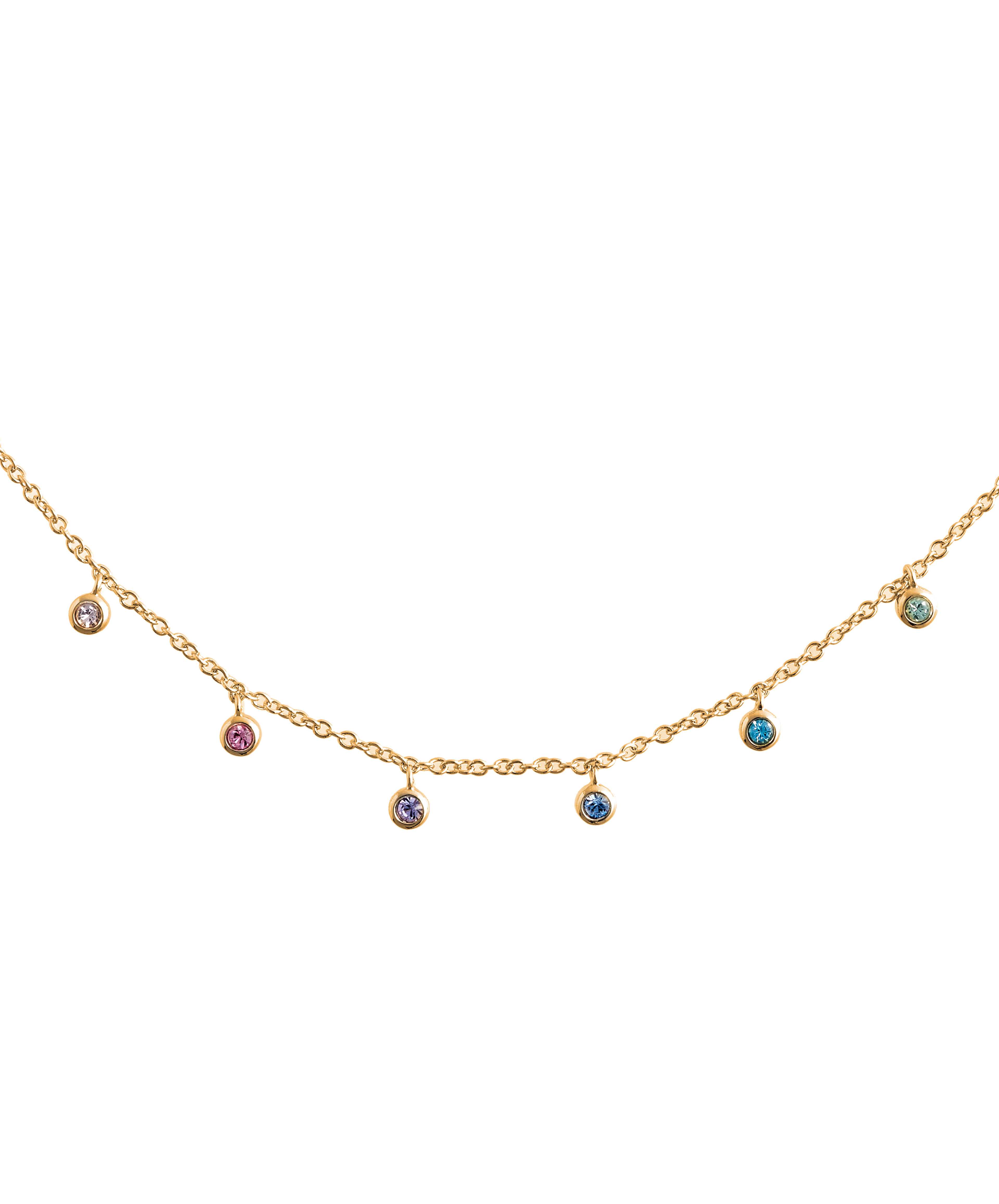 Olivia burton rainbow necklace store
