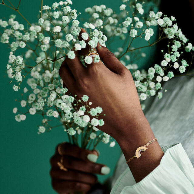 Rainbow Gold Bracelet