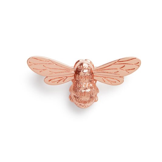 Lucky Bee Rose Gold Brooch