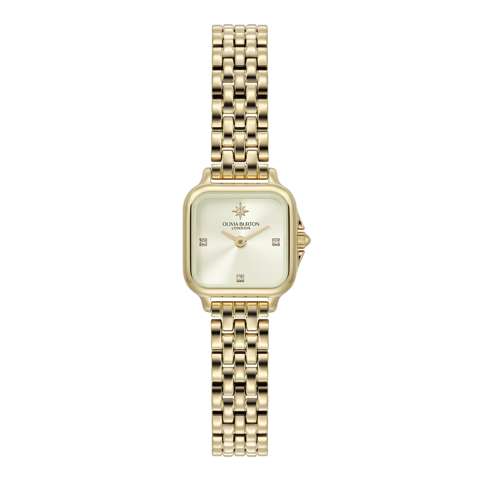 20mm Mini Grosvenor Ivory & Gold Bracelet Watch