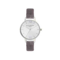 Sunray Demi Dial Watch with Lilac Velvet