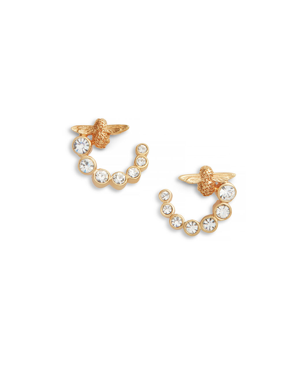 Olivia burton bee hoop earrings hot sale
