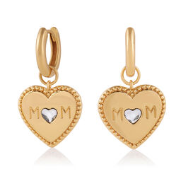 Made for Mom Huggie Hoops Gold