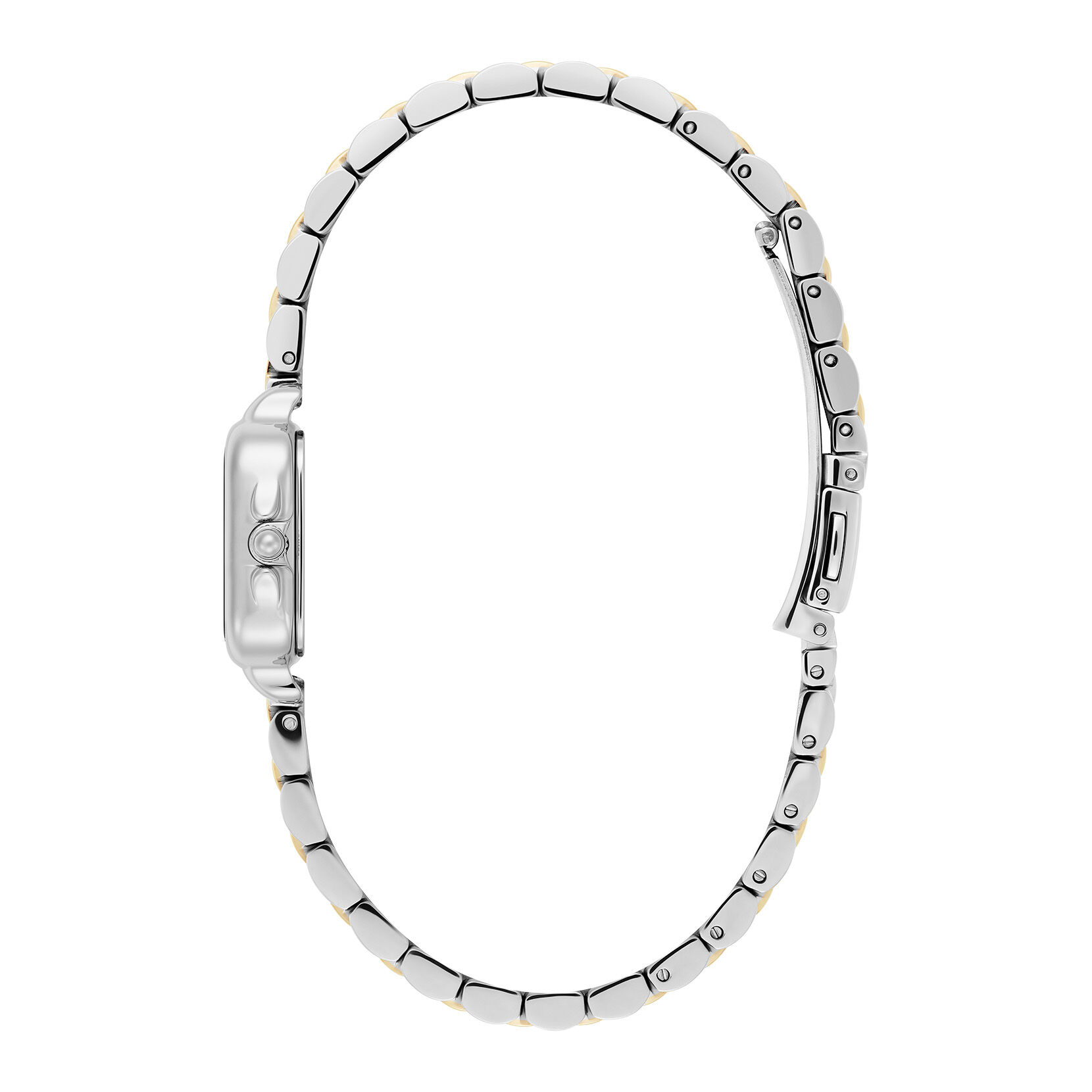 Classic 20mm Mini Grosvenor Ivory & Two Tone Bracelet Watch