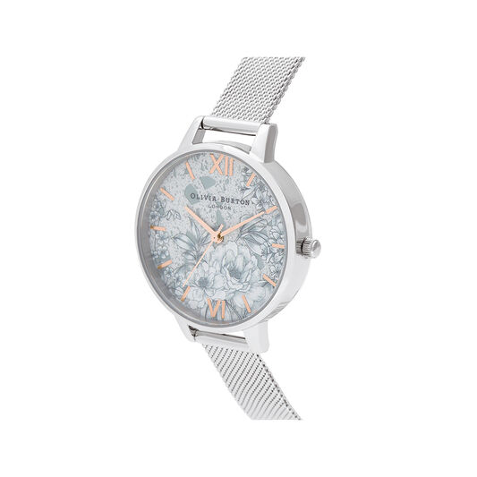 Terrazzo Florals RG & Silver Mesh