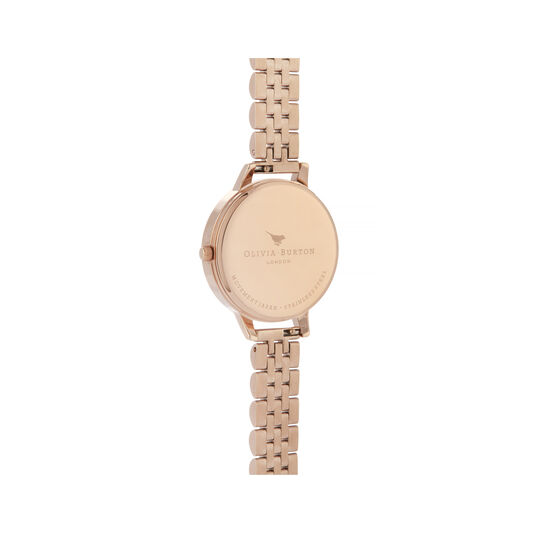 White Dial Demi Dial Watch