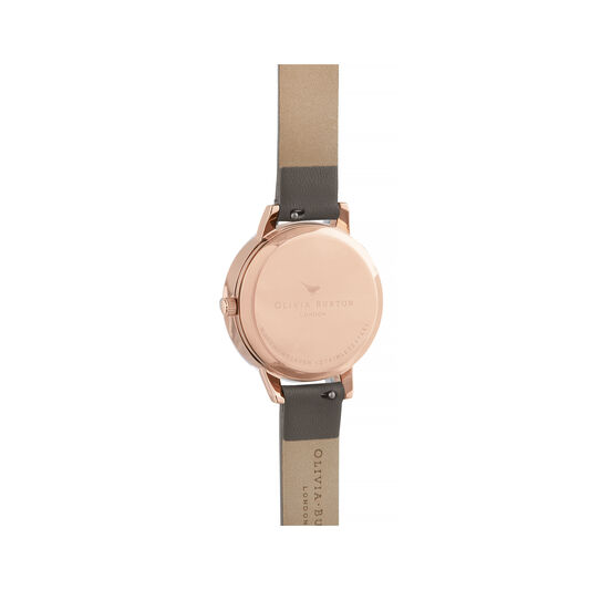 Midi 3D Bee Vegan London gray & Rose Gold