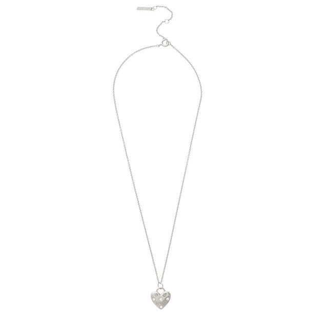 Classic Heart Silver Necklace