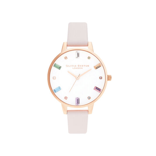 Rainbow Blossom & Rose Gold