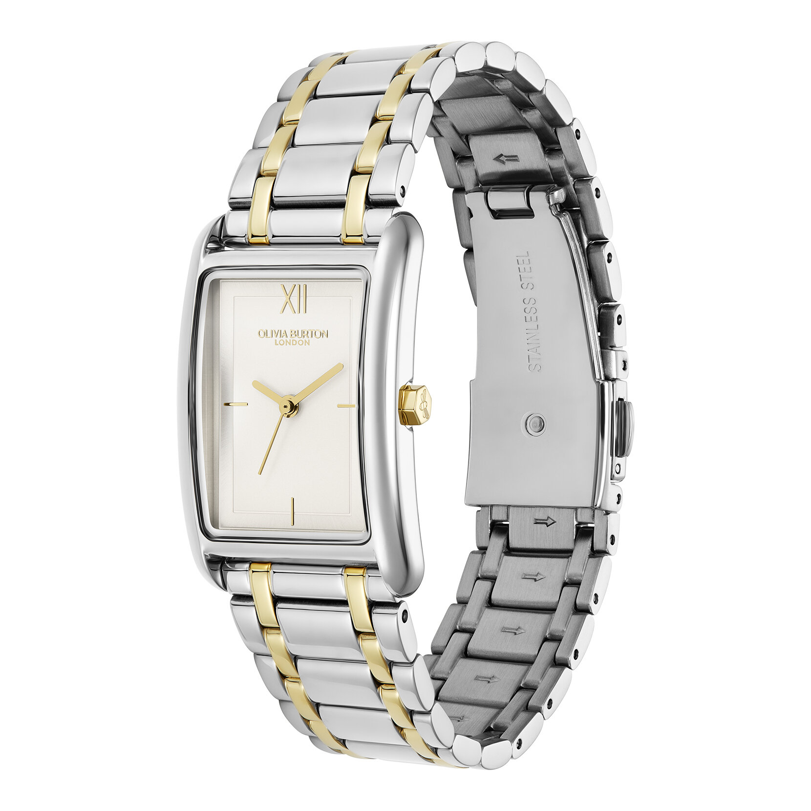 23mm Grove White & Two Tone Bracelet Watch