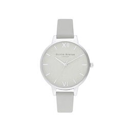 Woven Dial  Grey & Silver